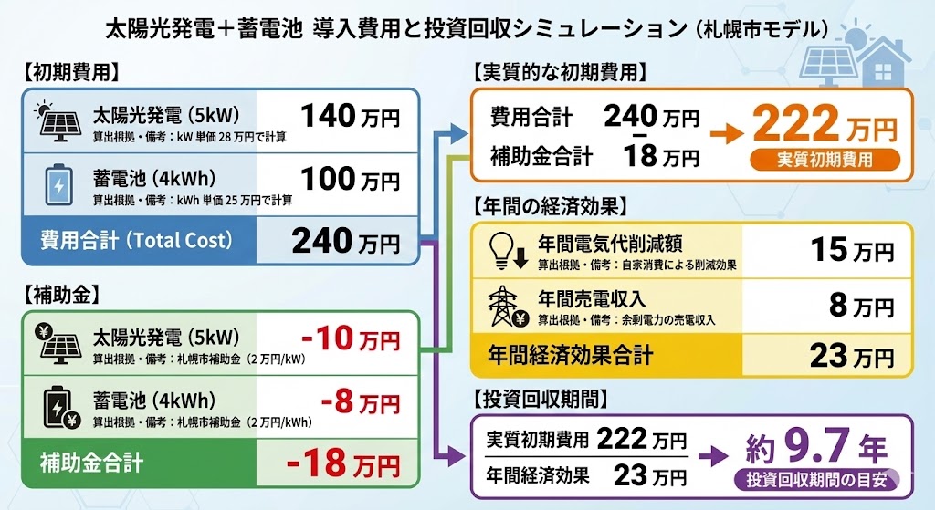 札幌市 太陽光発電