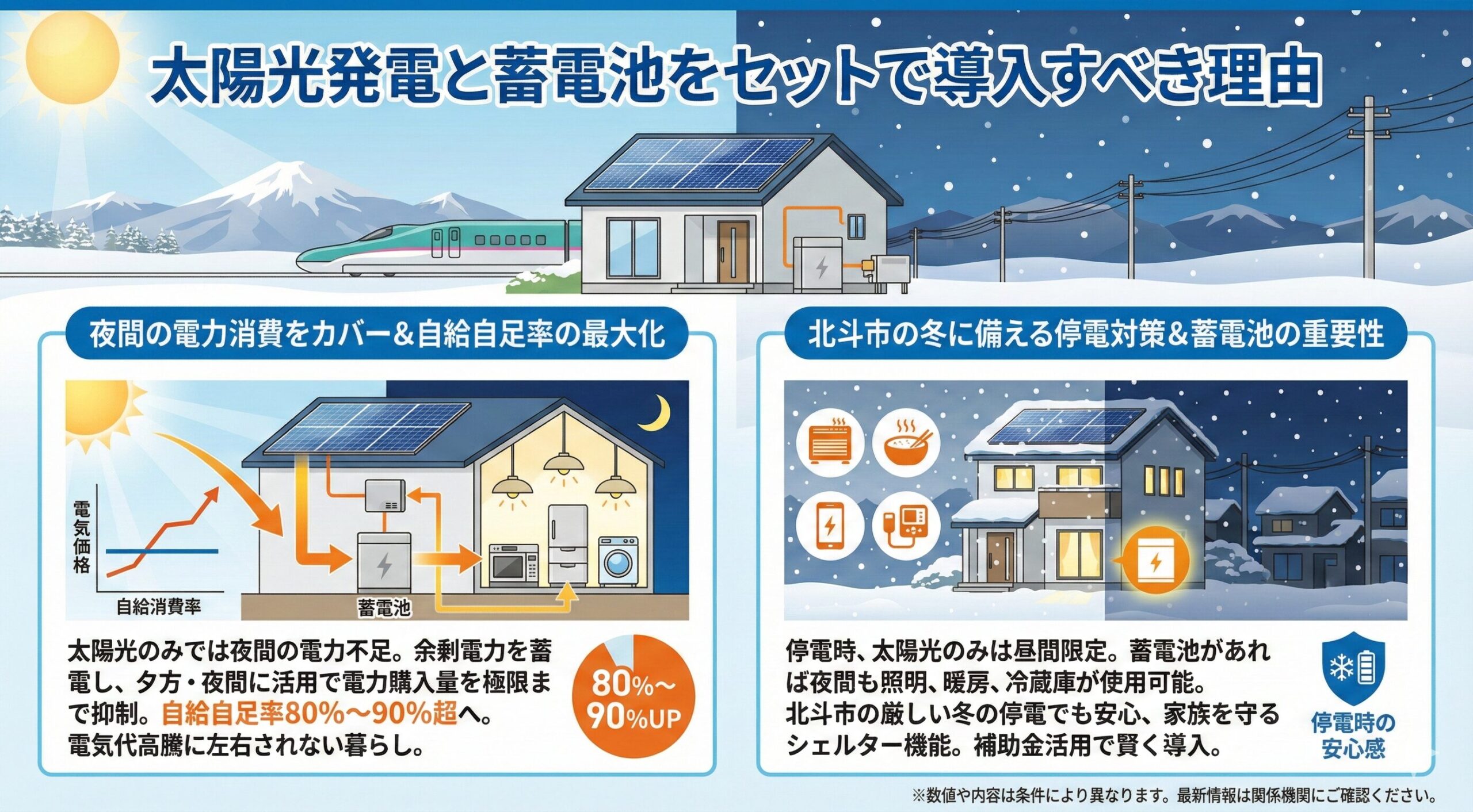 太陽光発電と蓄電池をセットで導入すべき理由