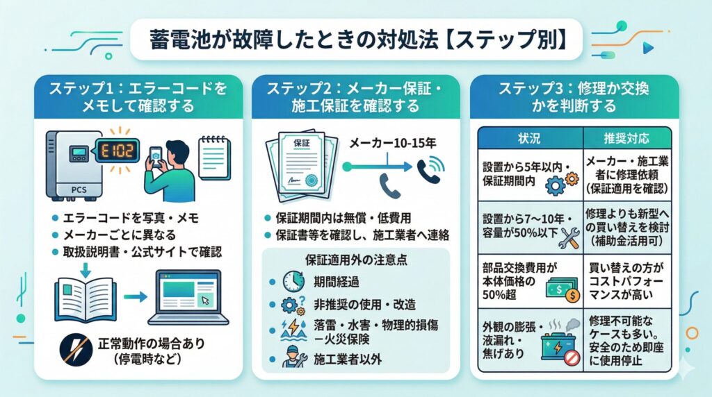蓄電池メンテナンス費用は年間いくら？10～15年使う秘訣と故障対処を