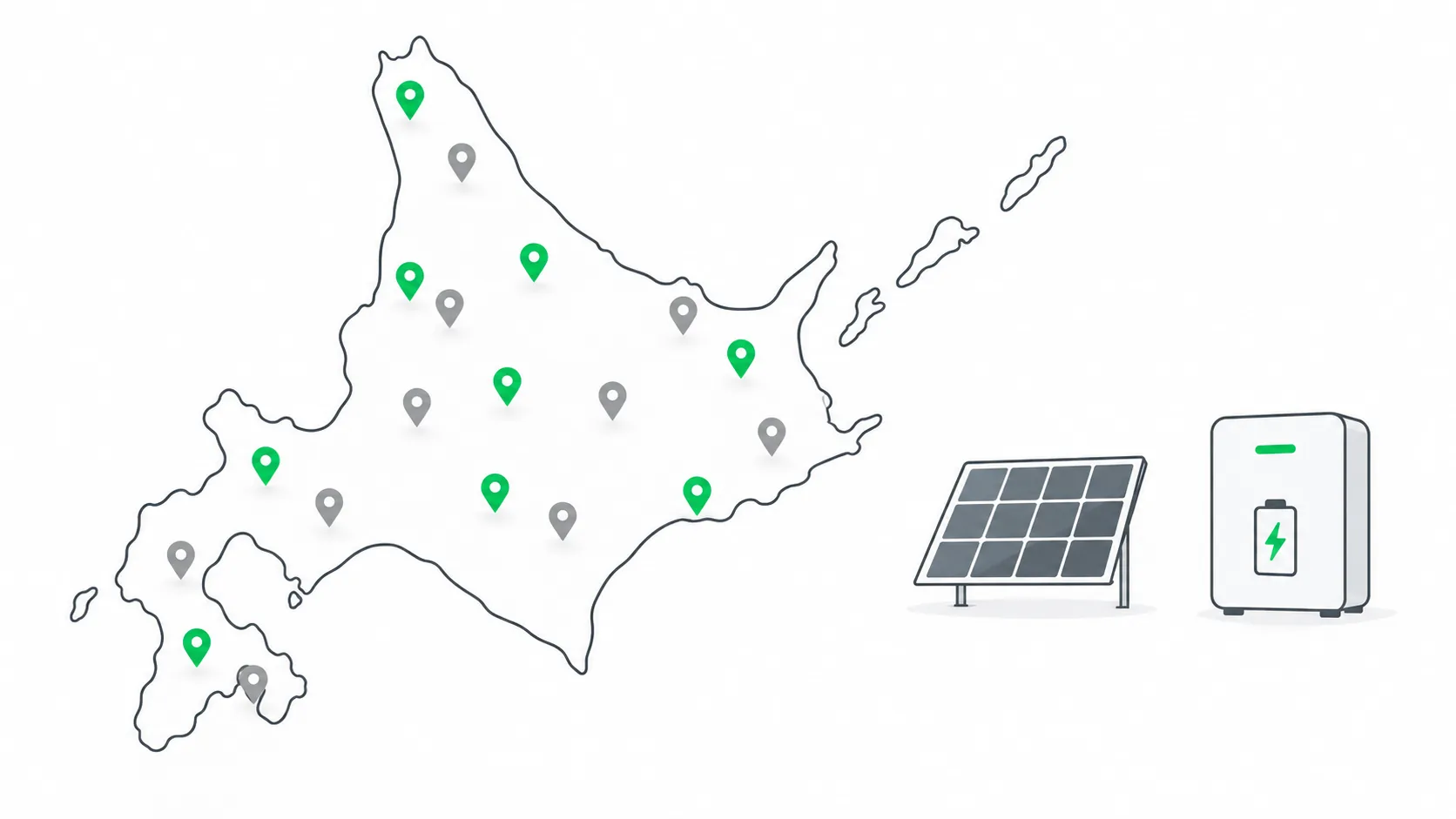 市町村別の太陽光・蓄電池の補助額と受付状況(19市町)